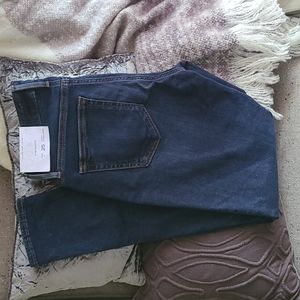 Loft Curvy Skinny Crop Jeans